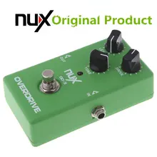 Оригинальный продукт НУКС в OD-3 overdrive электрическая гитара эффект педаль туре обход зеленый эффект высокого качества гитары педаль