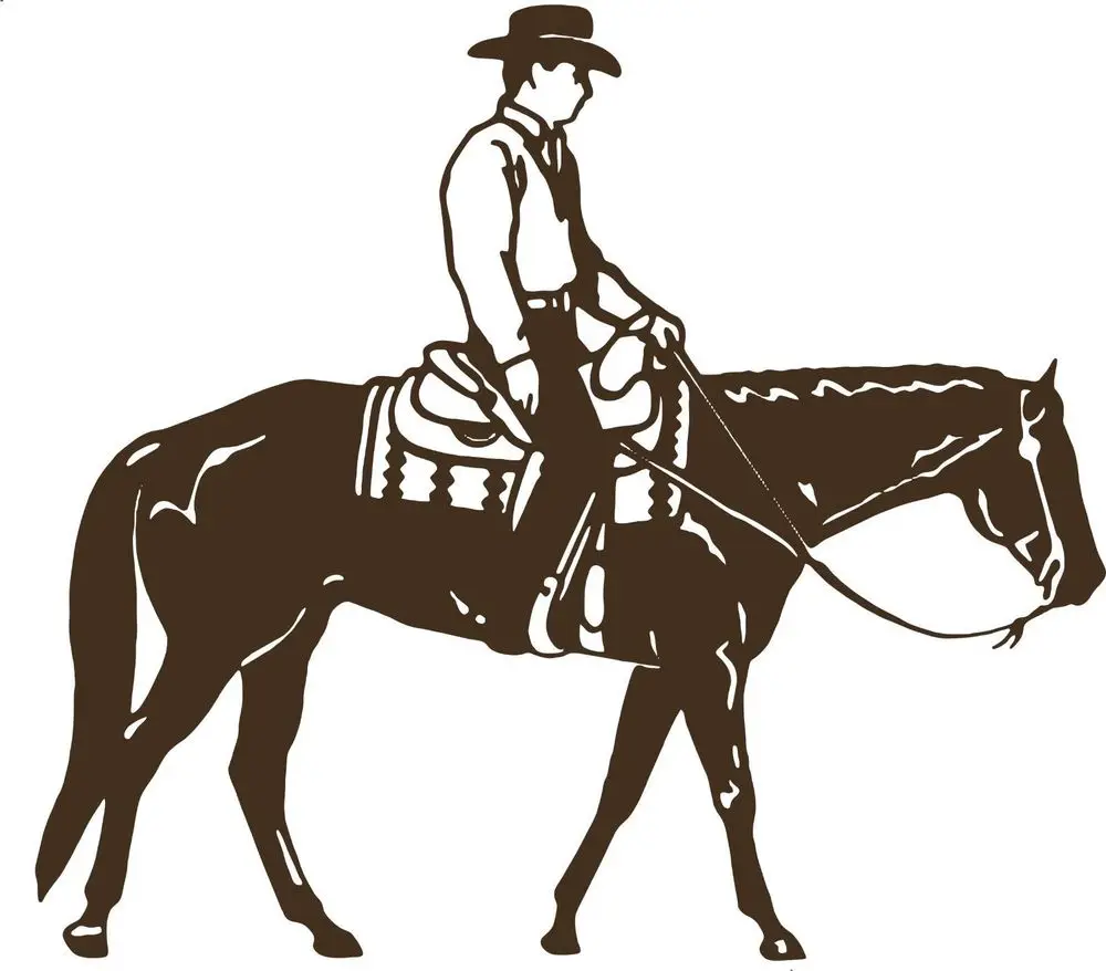 Running horse equestrian Vinyl Decal Sticker Free Shipping