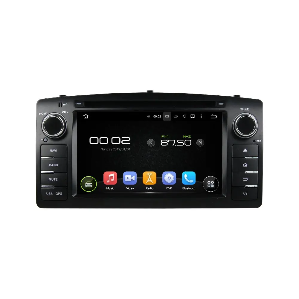 otojeta font b car b font dvd player for toyota COROLLA E120 2004 octa core android