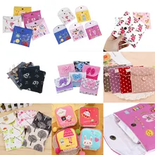 1PC nouveau serviette hygiénique serviette Tampon porte-monnaie sac organisateur pochette filles hygiène féminine Portable Mini sac
