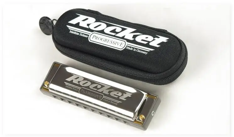 Hohner 10 Hole Rocket диатоническая губная гармоника полимерная расческа блюз Арфа, Ключ C