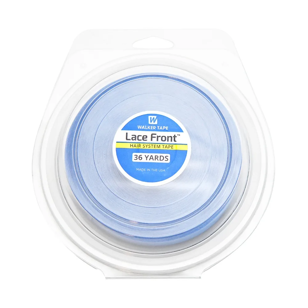 

Neitsi Walker Tape Lace Front Hair System US Tape Roll Blue Double Side Adhesive Tape For Hair Extension 1Pcs 0.5inch * 36 YDS