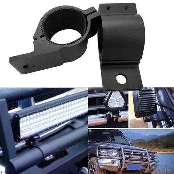 

Hot 1 Pair 49-54mm LED Bar Roll Bull Mount Bracket Clamps for Offroad Work Light JLD