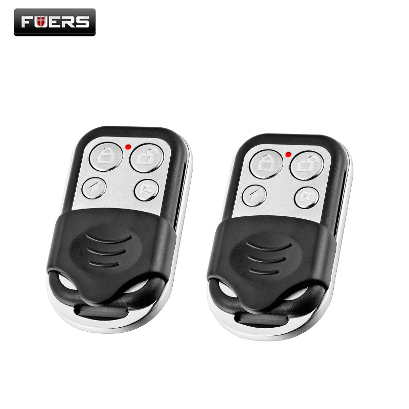 

Fuers Wireless metallic remote control Keychain for wireless alarm system, security system alarm camera