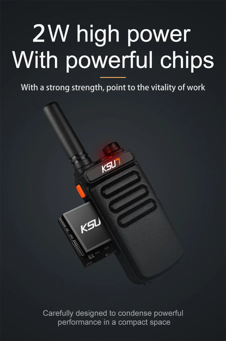 KSUN KSX65 портативный высококачественный Небьющийся Vhf Walkie Talkie цифровой двухстороннее радио