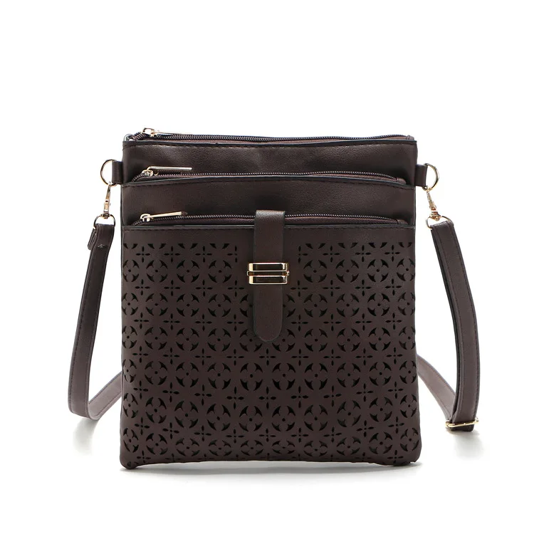 Clutches Bolsas Femininas Bolsa 2017 Fashion Small Bag Women Messenger Bags Soft PU Leather Hollow Out Crossbody Bag For Women