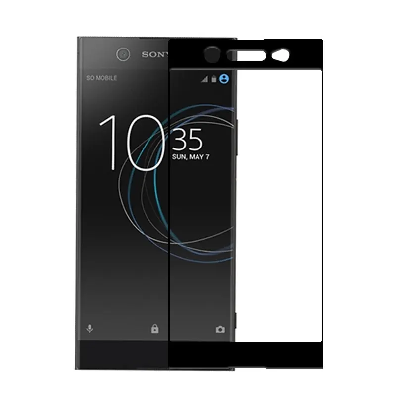 3D изогнутое закаленное стекло для sony xperia XA XP XZP стекло XA1 plus XA2 XZ2 пленка для телефона для sony XZ1 XZ2 компактная Защитная пленка для экрана