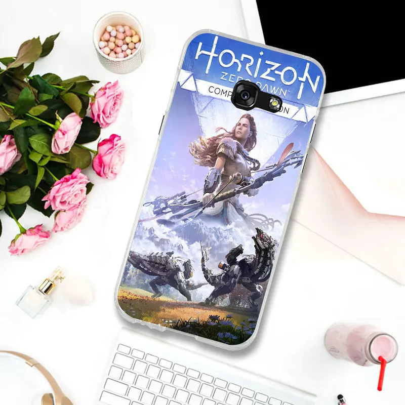 Aloy Horizon Zero Dawn Мягкий ТПУ прозрачный мобильный телефон чехлы для Samsung Galaxy A3 A5 A7 J3 J4 J5 J6 J7 J8