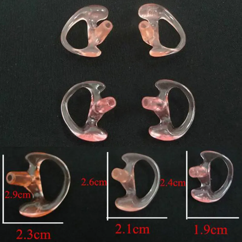 Silicone acoustic tube earphones