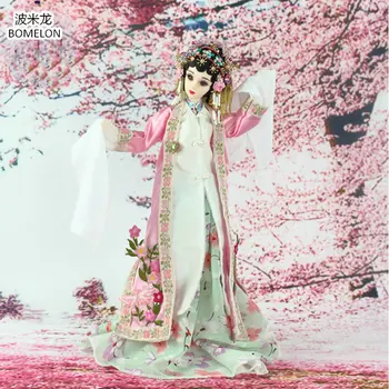 

31cm DU SHINIANG Jointed Doll Hand-made Chinese Ancient Costume Bjd Dolls Opera Action Toy Figures Girls Gift Collection