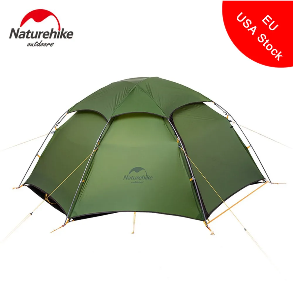

Naturehike Outdoor Rainproof Camping Tent Ultralight 2 Person Tent Hexagonal Windproof Waterproof Hiking Tourist Coating Tent