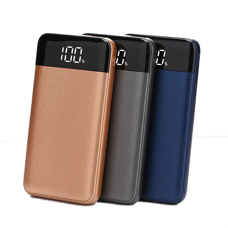 20000mah PoverBank 2 USB External Mobile Quick Charger 2018 Power Bank Battery Portable Power Bank for Xiaomi MI iphone 7/8 X