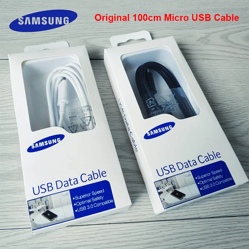 Original USB Cable Samsung Galaxy S7 Edge Micro USB Cable 1M Fast