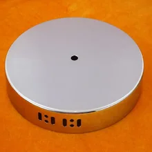 200-350x40mm+ 10 мм центральное отверстие Chrome подвесной светильник навес Потолочная пластина с сбоку отверстие тепловыделение и сложить края внутрь 5 мм