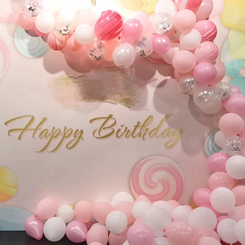 Фон для фотосъемки с надписью happy birthday Вечерние|Воздушные шары и аксессуары| |