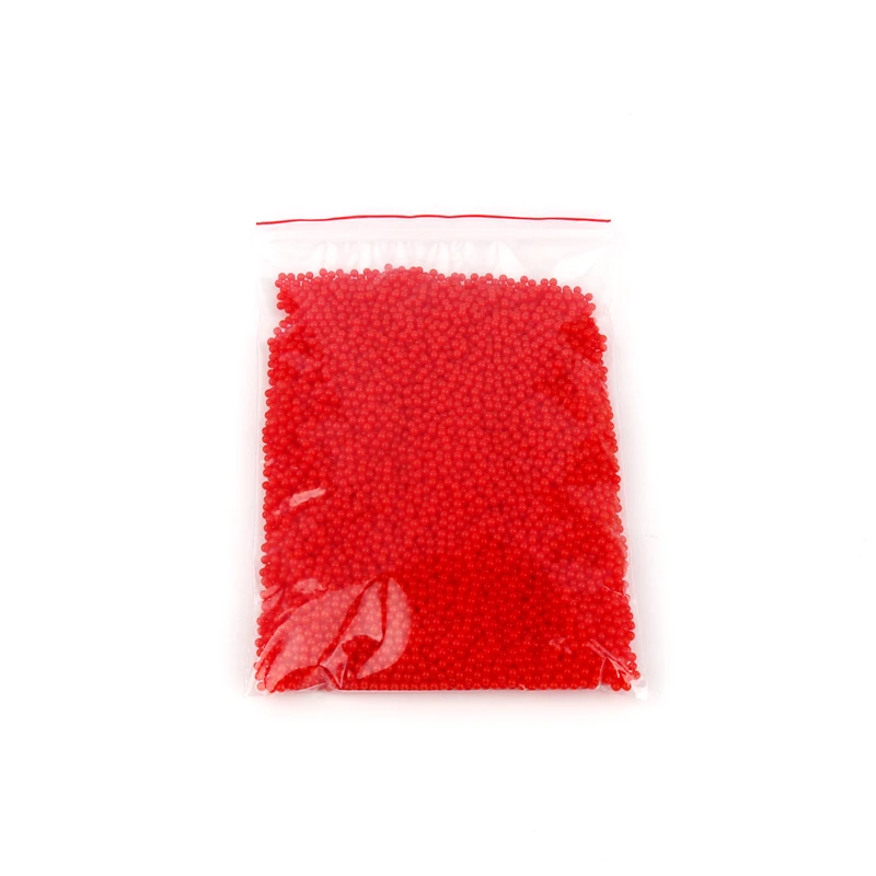 500 шт 11-13 мм жемчужные полимерные Кристальные грунтовые водные бусинки, магический Желейный гель для украшения растений в горшках - Цвет: rose red
