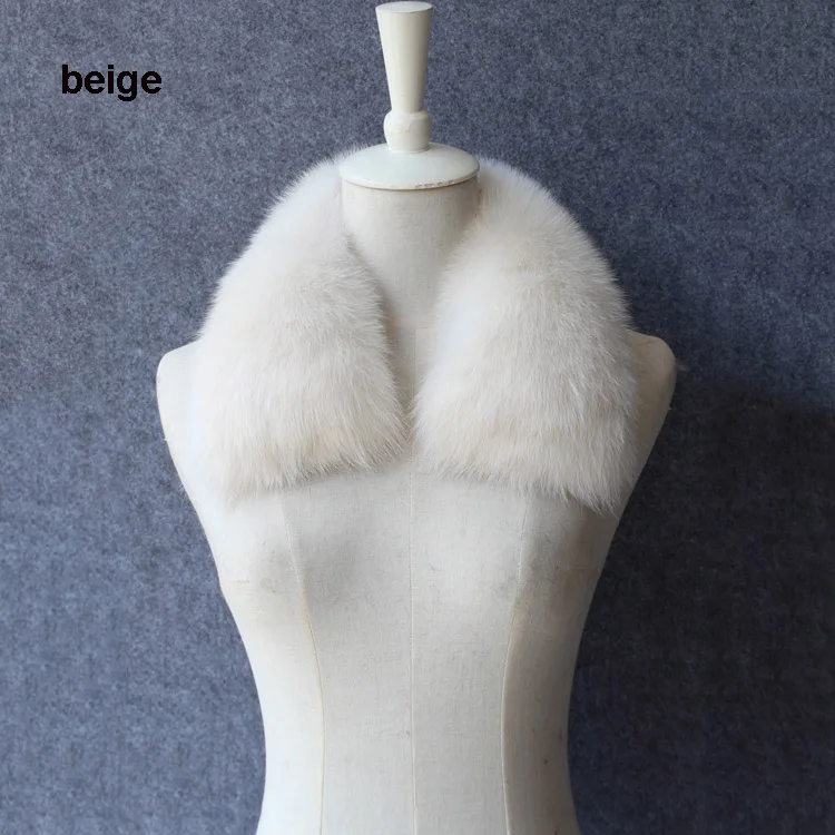 real fox fur scarf collar (2)