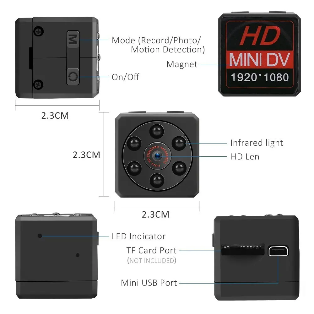 MD18 mini camera secret camera 007