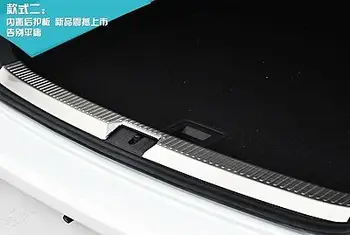 

Stainless Steel Inner Rear Bumper Protector trims for VW Golf 7 Mk7 2013 - 2018