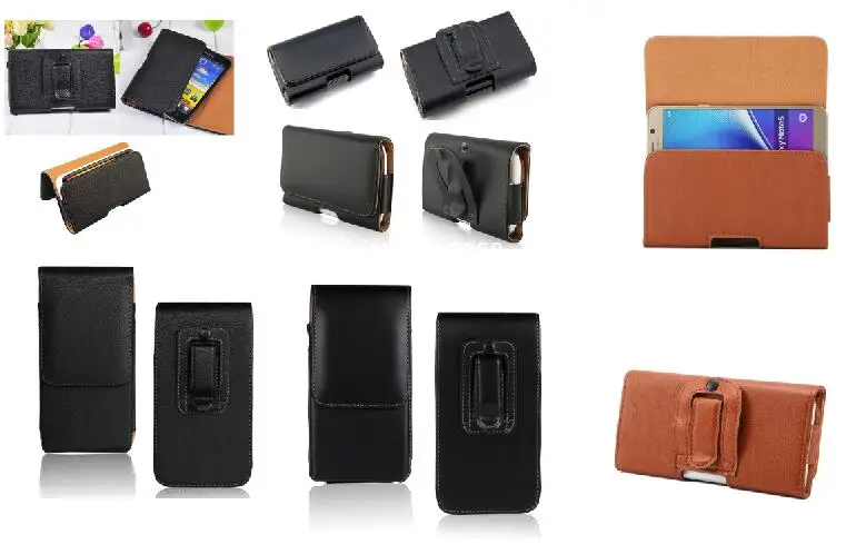 

Leather Pouch Holster Belt Clip Case For Nokia 310 500 5230 5233 5232 5802 5238 N97 N8 603 Asha 501 502 503; Lumia 800 710 610