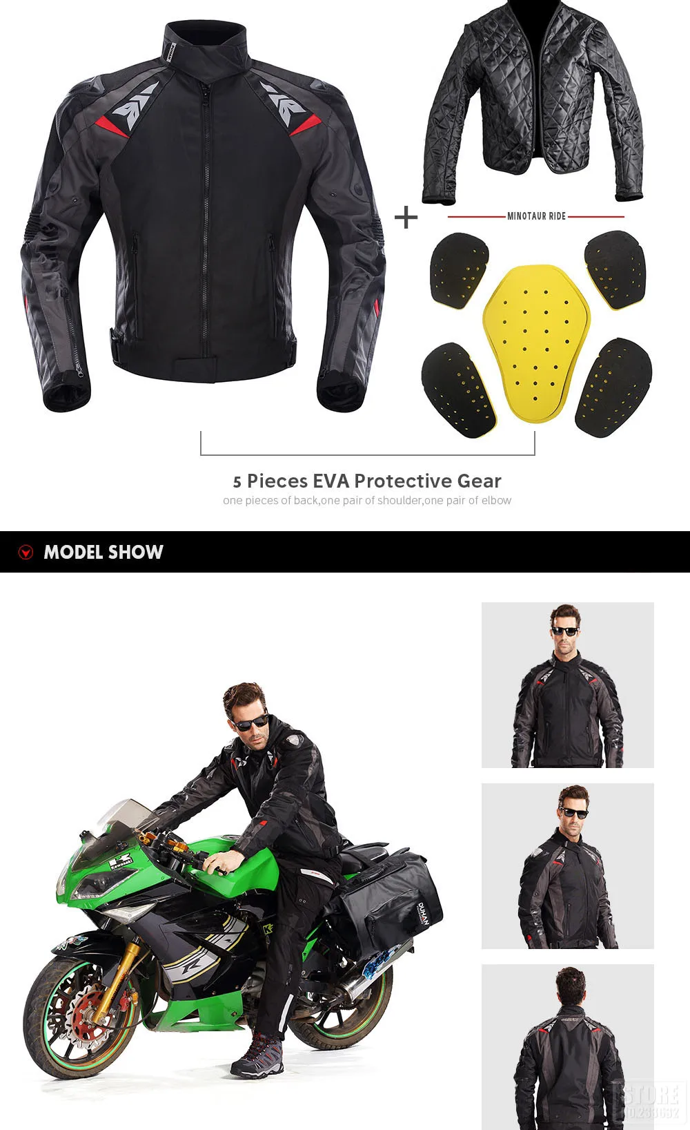 Мужская куртка DUHAN из ткани Оксфорд для мотокросса, гонок по бездорожью, одежда для защиты, камуфляжная мотоциклетная Защитная куртка из сплава на плечо