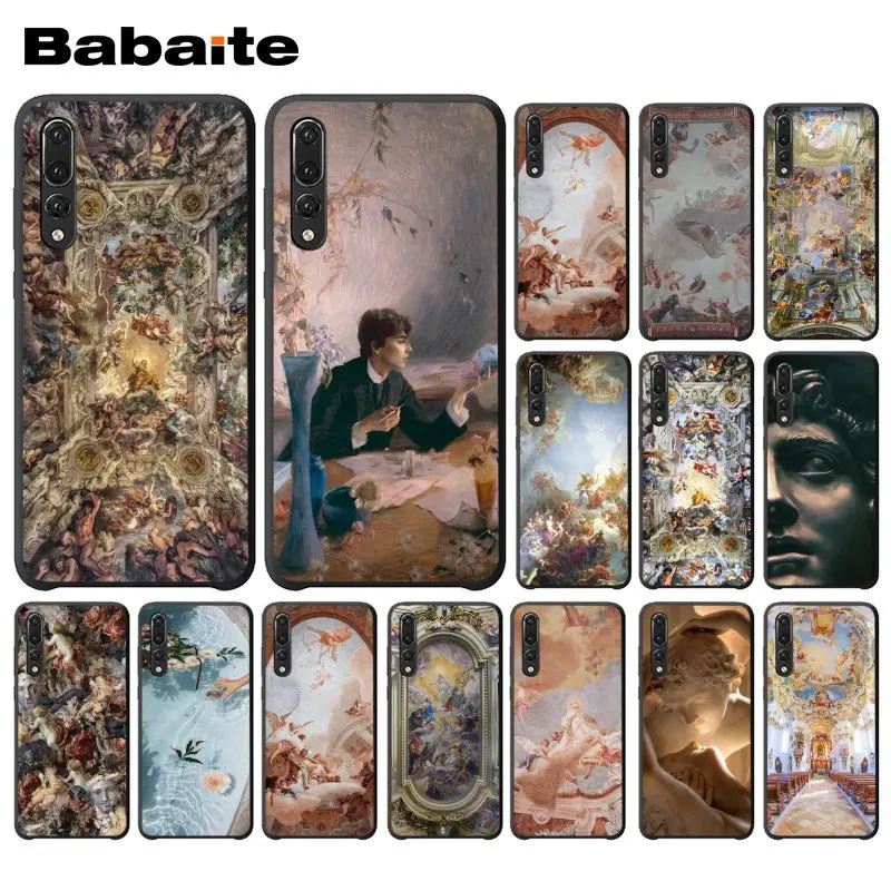 

Babaite palace of versailles Creation Adam Art Phone Case for Huawei P20 Mate20 Lite Honor Play 8A 8C 7C 5A Y6 Y5 II Psmart