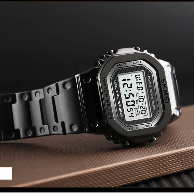 Relogio Masculino الرجال الساعات الإلكترونية Led الرقمية الساعات ManTop العلامة التجارية الذكور ساعة للماء ووتش رجل reloj hombre SKMEI Relogio Masculino الرجال الساعات الإلكترونية Led الرقمية الساعات ManTop العلامة التجارية الذكور ساعة للماء ووتش رجل reloj hombre SKMEI