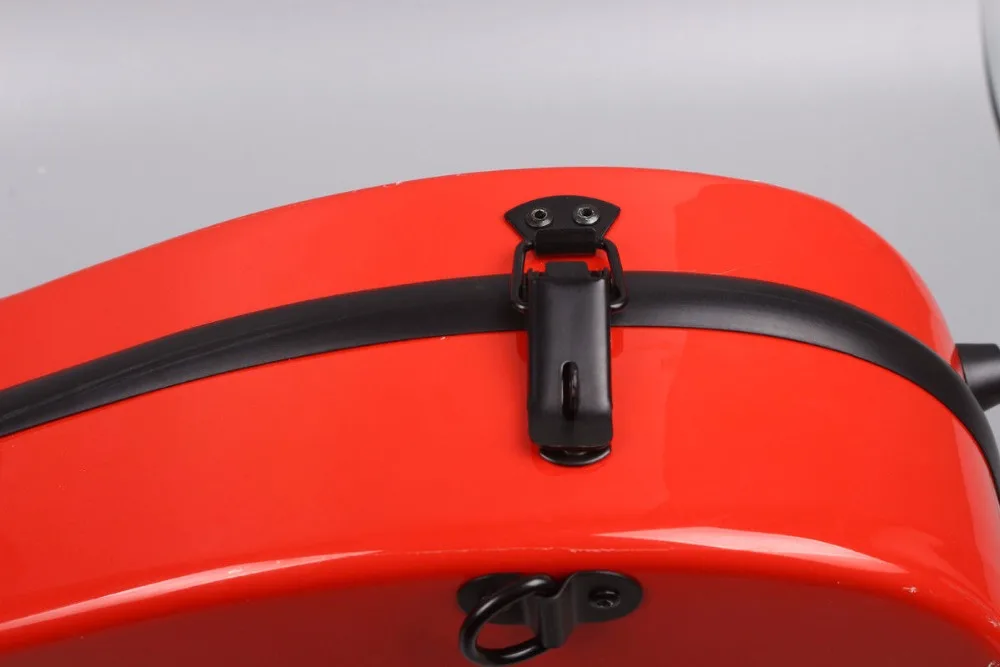 Красный цвет Скрипки чехол 4/4 композитный материал Сильный Скрипки коробка сумка красный# SX15