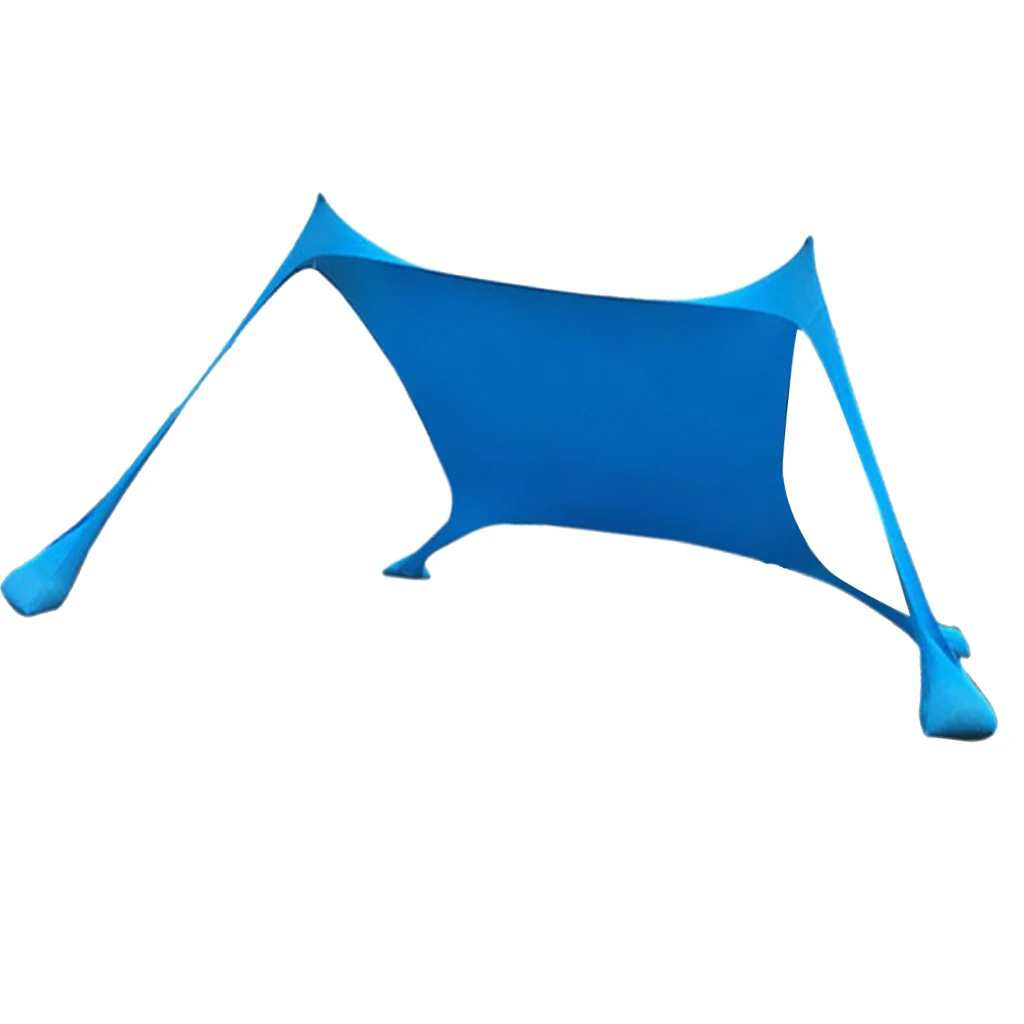 Portable Tent Tarp Sun Shelter Pop Up Beach Sun Shade Canopy for 3-4 person