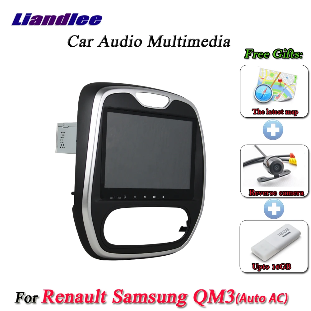 Sale Liandlee Car Android System For Renault Capture / MT Auto AC Radio BT FM GPS Navi MAP Navigation Screen Multimedia NO DVD Player 2