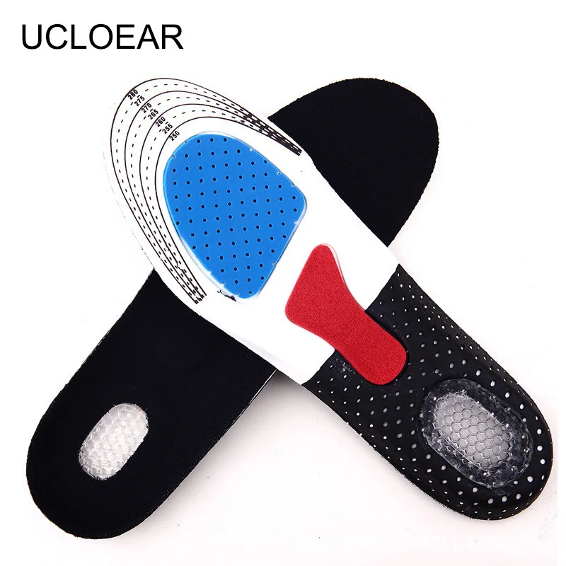 Unisex Silicone Insole Orthotic Arch Support Sport Shoes Pad Free Size