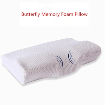 

Orthopedic Latex Magnetic 50*30CM White Color Neck Pillow Slow Rebound Memory Foam Pillow Cervical Health Care Pain Release