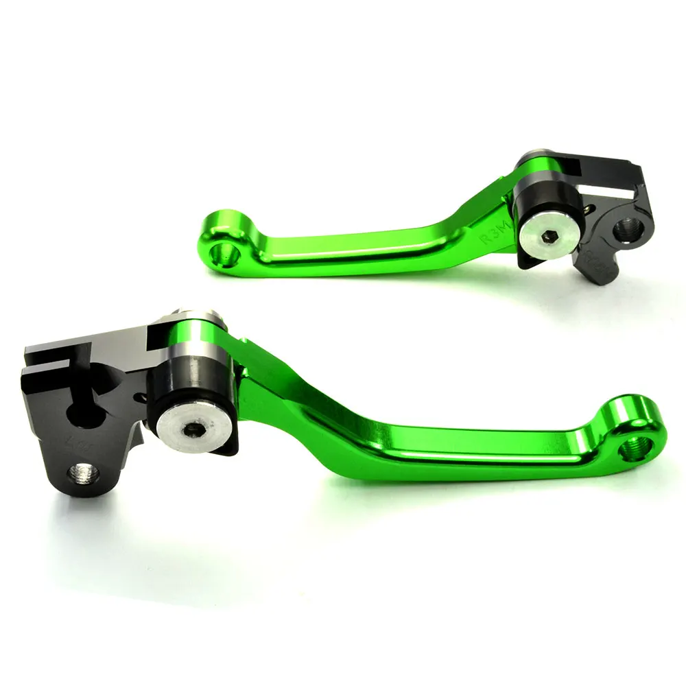 BJMOTO Motocross CNC Pivot Brake Clutch Levers For Kawasaki KX65 2000