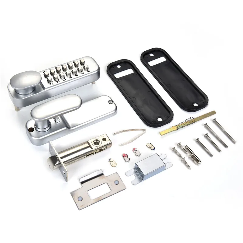 657-B-S Mechanical password door lock-08