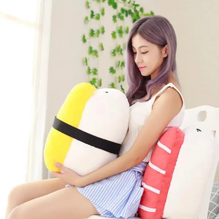 Brinquedos de Pelúcia Presentes para Crianças Japão Sushi Forma Recheado Macio Sofá Almofada Bm88 1 pc 14 Cheap Almofadas de pelúcia