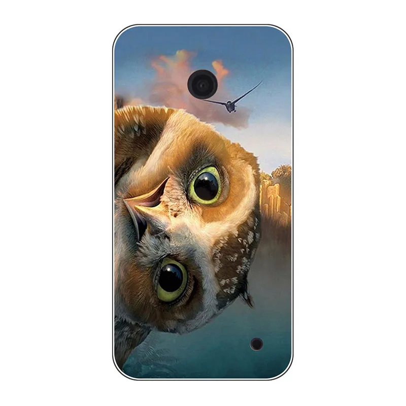 Оригинальный чехол для Nokia Lumia 630 635 RM 978 974 мягкий силиконовый из ТПУ с рисунком