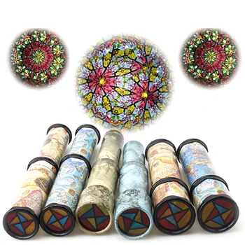 

2018 New Hot Sale Kids Children Birthday Educational For Children Gifts 30CM Brand Kaleidoscope Colorful Toy