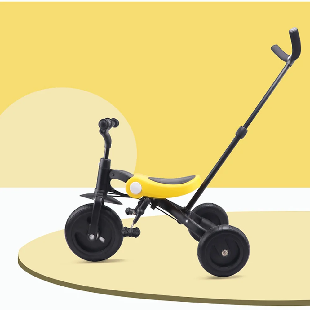 Children's Tricycle Trolley 2-6 Years Old Bicycle Portable Kids Ride On Car For Children Trolley Kids balance Bike