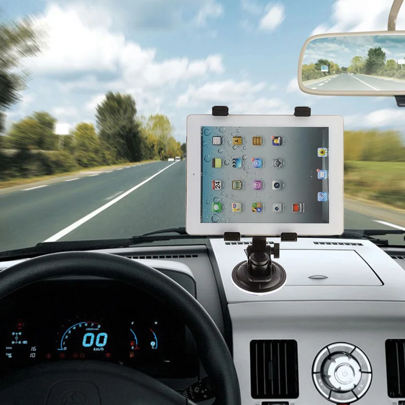 

Tablet Car Windshield 360 Degree Rotation bracket universal Cellphones Suction Mount Holder For 7 to 11 inch Cellphones Tablet