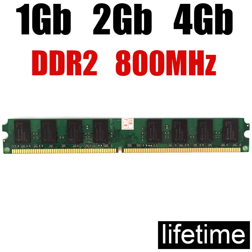 Оперативная память DDR2 800 4 Гб 2 Гб 1 ГБ 8 ГБ DDR 2 8 ГБ/для ПК Оперативная память 4 Гб ddr2 667 МГц 8G 4G 2G 1G 800 МГц(для intel& для amd