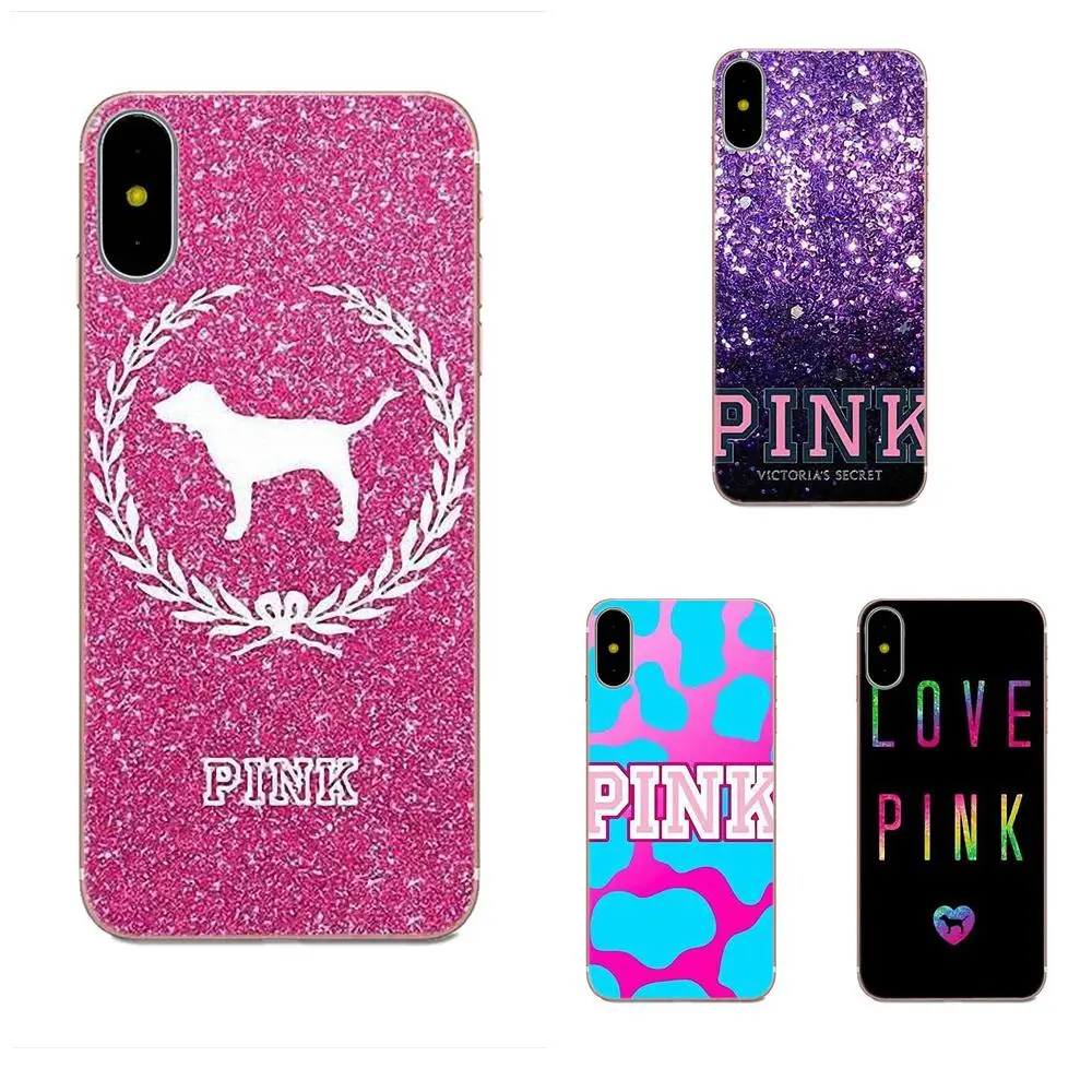 

For Huawei P7 Honor 4C 5A 5C 5X 6 6C 6A 6X 7 7X 8 9 V8 V10 Y3II Y5II Y6II G8 Play Lite Lovely Pink Victoria Secret Background