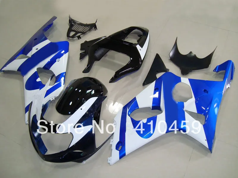 

First-class Fairing kit for SUZUKI GSXR1000 GSX-R1000 GSXR 1000 K2 00 01 02 2000 2001 2002 blk blue white Fairings set SP94