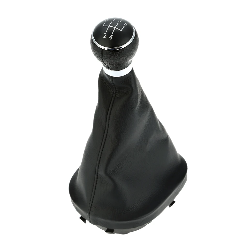 5 Speed Gear Shift Knob Gearstick Gaiter Boot Replacement Kit for VW