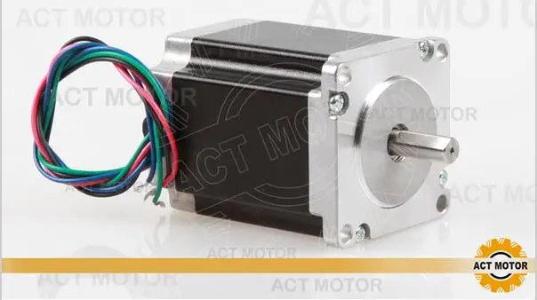 

ACT MOTOR new hot !! 1PC 4-Lead 19Kgcm 1.8Degre 76mm CNC NEMA 23 Stepper Motor 23HS8430D8P1-5 270OZ-IN,SHAFT 8MM