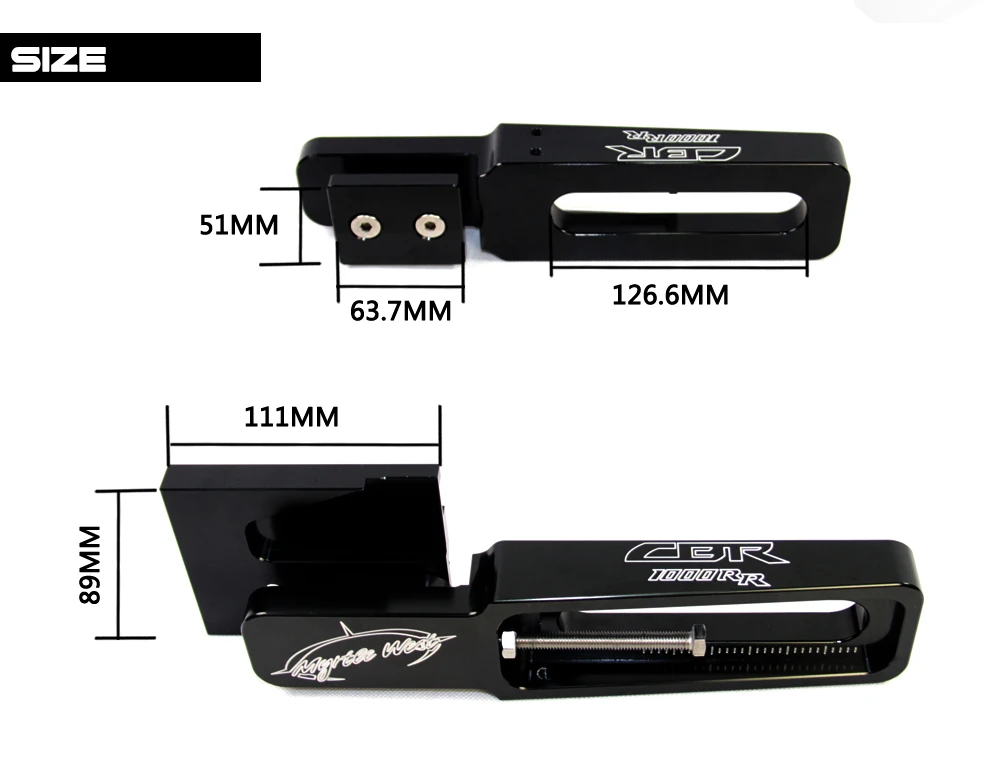 

Extended Swingarm Kit For Honda CBR1000RR 2004 2005 2006 2007 Extension Swing Arm Motorcycle Parts CBR 1000 RR CBR1000 1000RR