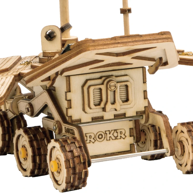 Robotime подвижный дух Rover солнечной энергии игрушка 3D DIY лазерной резка деревянный модель здания комплект подарок для детей и взрослых LS503