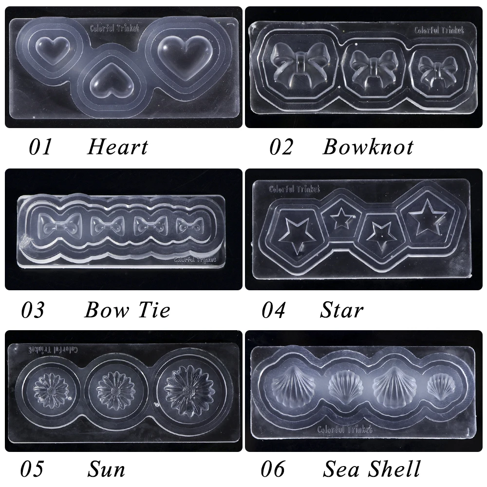 1 шт 3D резьба силиконовая форма для ногтей штамповка Камелия/оболочка/галстук-бабочка/звездный узор DIY УФ-гель акриловые кристаллы шаблоны для ногтей CH092