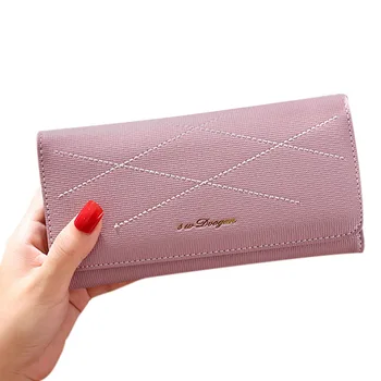 

New Design Lovely Hasp Wallets Women Luxury Brand Purse Woman Wallet Long Hasp Female Purse Card Holder Clutch Feminina Carteira