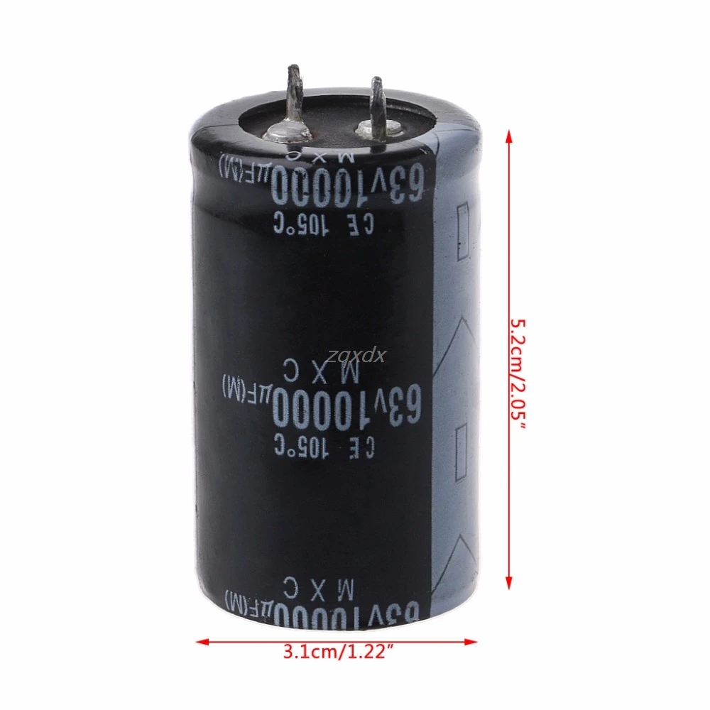63V 10000UF долговечный высокочастотный электролитический конденсатор прочные