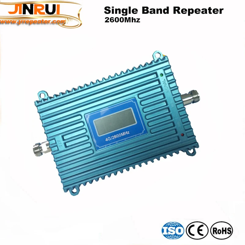  Free Shipping 4G LTE 2600MHz Cellular Signal Booster Band 7 FDD 2600 Repeater 4G Antenna Cellular S